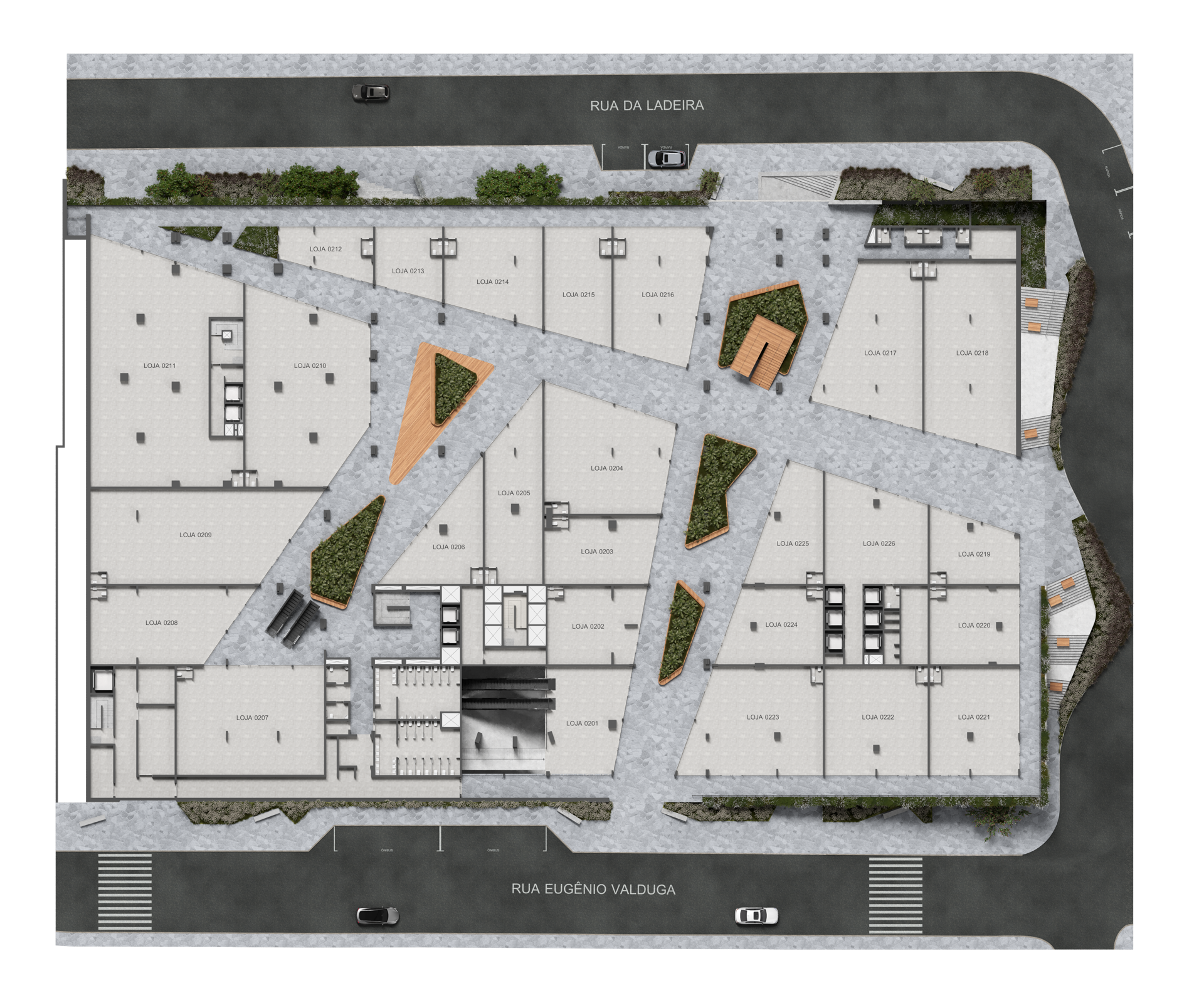 Planta Mall de Compras