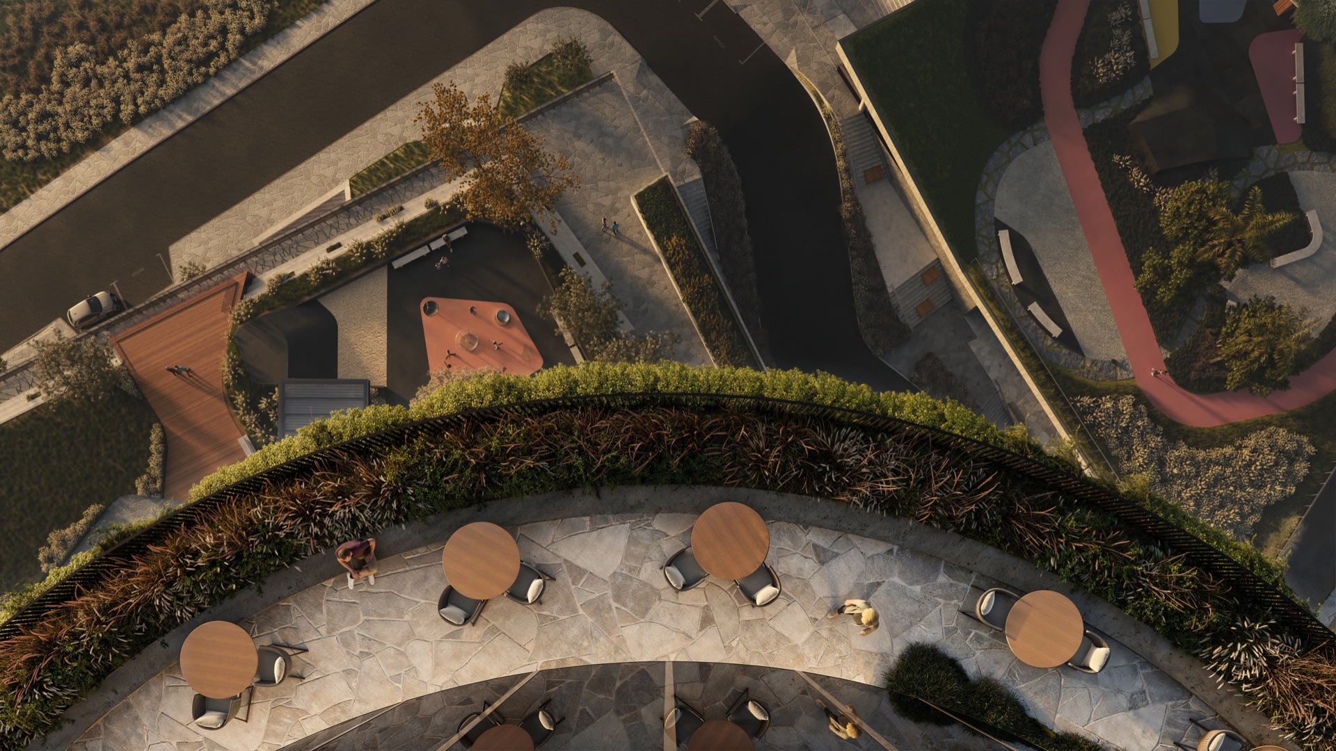 Rooftop área externa